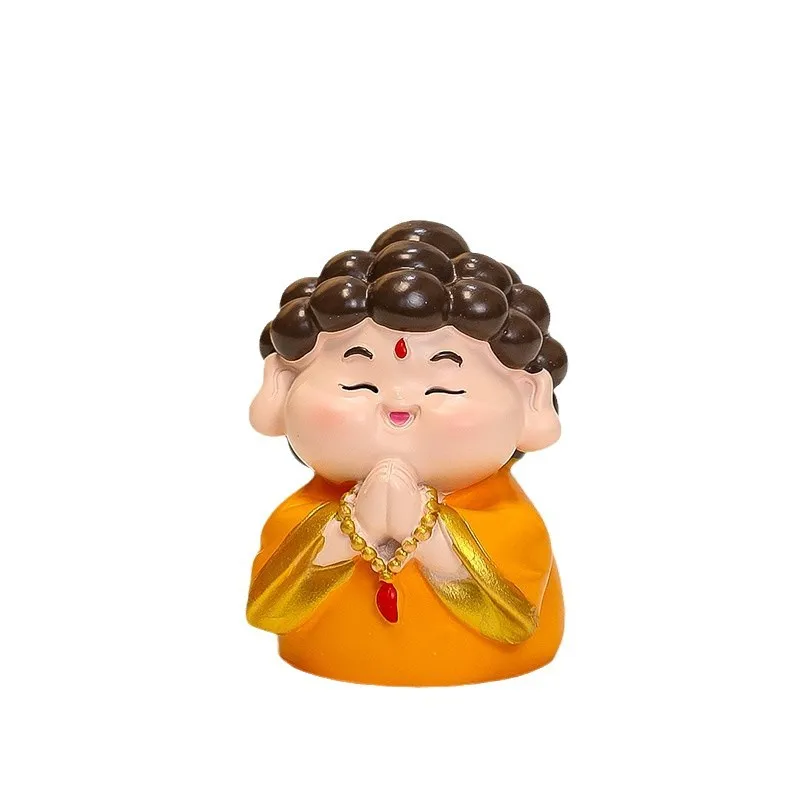 Creative Cute God of Wealth Resin Figurine – Premium Fortune God Desk Decor, Blind Box Collectible for Office & Home